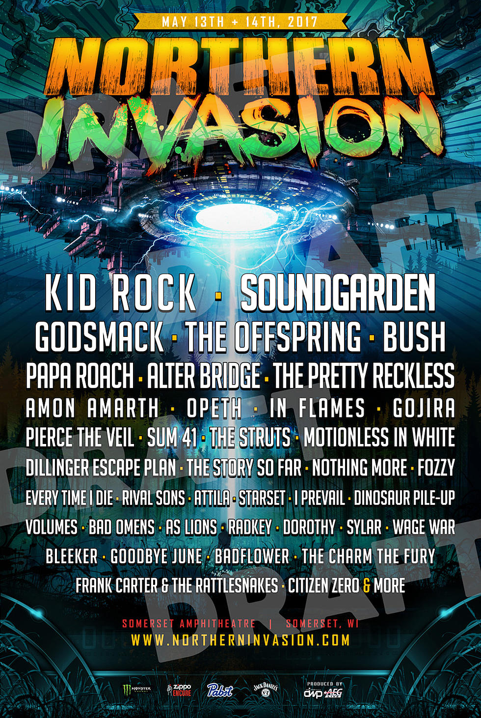 Kid Rock, Soundgarden, Godsmack + More Set for 2017 Northern Invasion?