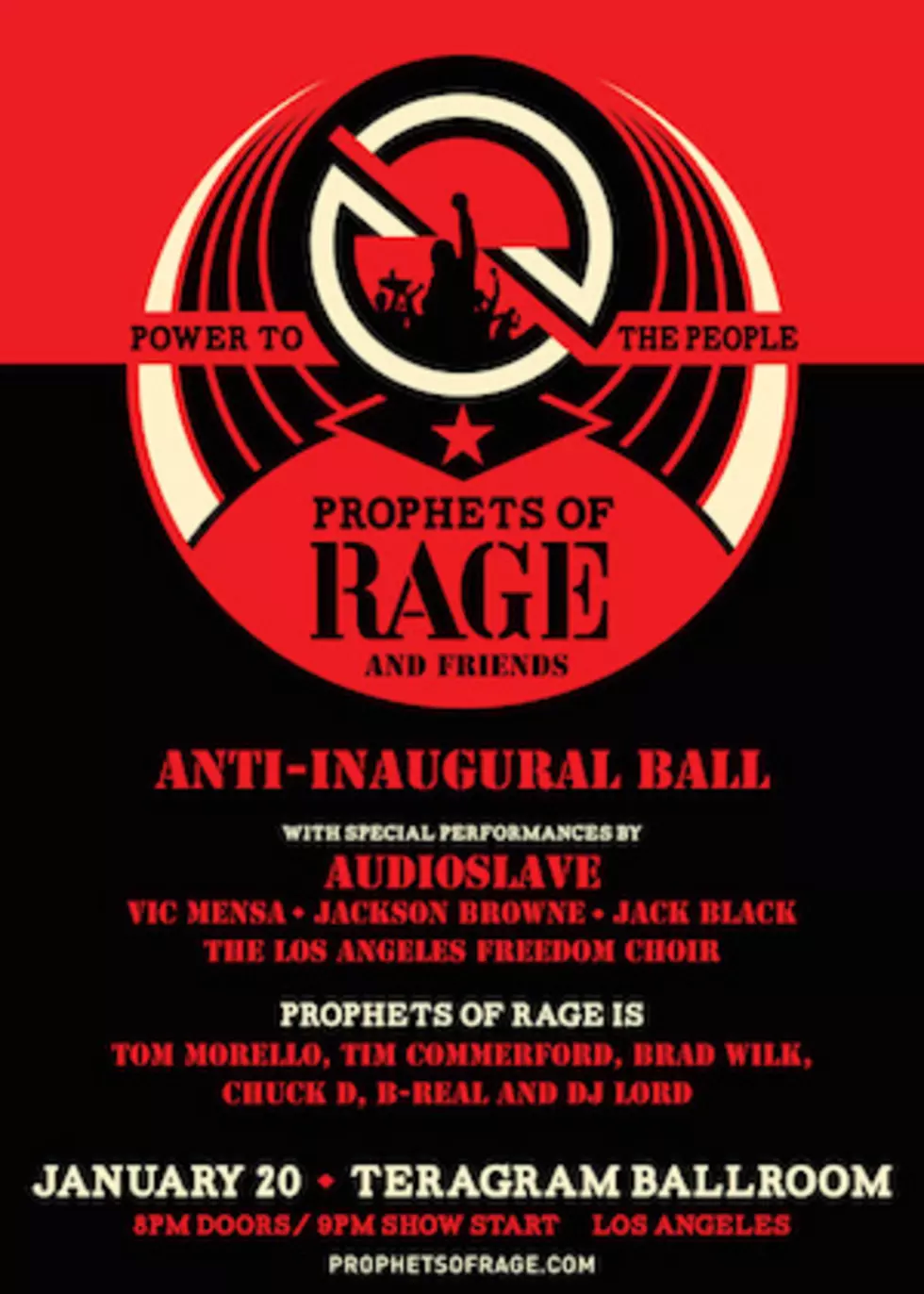 Audioslave Reuniting to Play &#8216;Prophets of Rage and Friends Anti-Inaugural Ball&#8217; [Update]