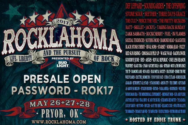Presale Open for Rocklahoma 2017!