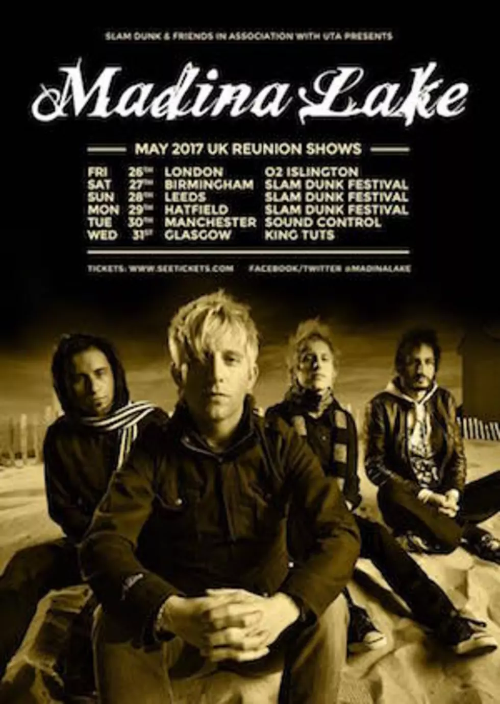 Madina Lake Reunite for U.K. 10th Anniversary Shows