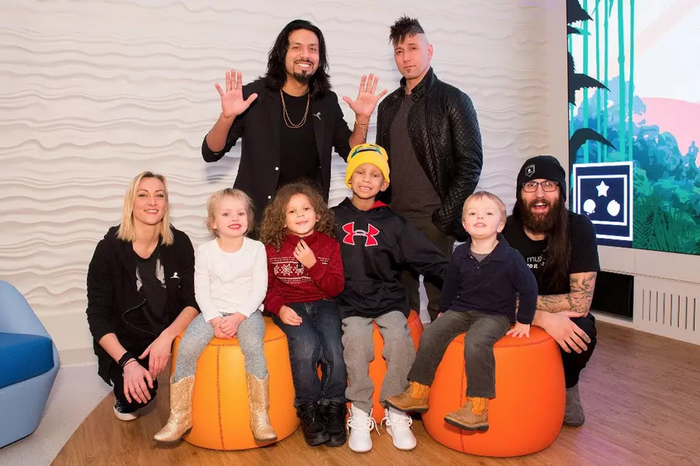 Pop Evil Play for Kids at St. Jude Children’s Research Hospital in Memphis