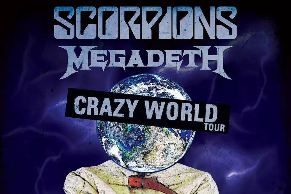 Scorpions + Megadeth Announce ‘Crazy World’ 2017 North American Tour Dates