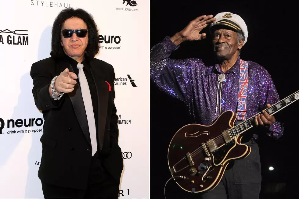 KISS’ Gene Simmons Honors Chuck Berry Onstage During First-Ever Solo Performance