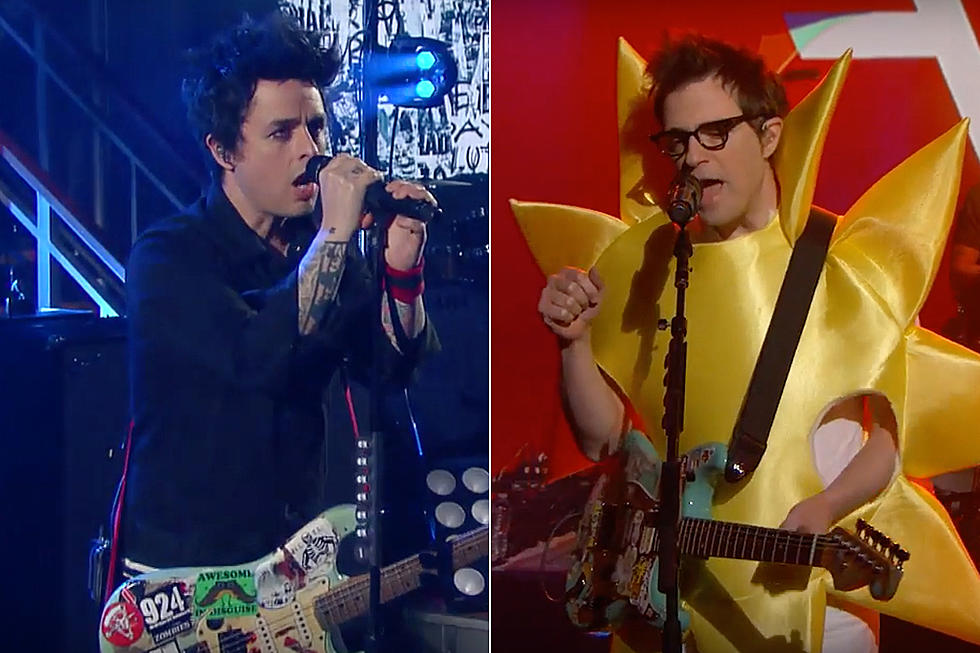 Green Day Get God-Approved, Weezer Show Sunny Disposition on Late Night Performances