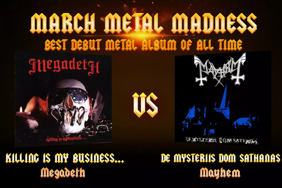 Megadeth vs. Mayhem - March Metal Madness 2017, Round 1