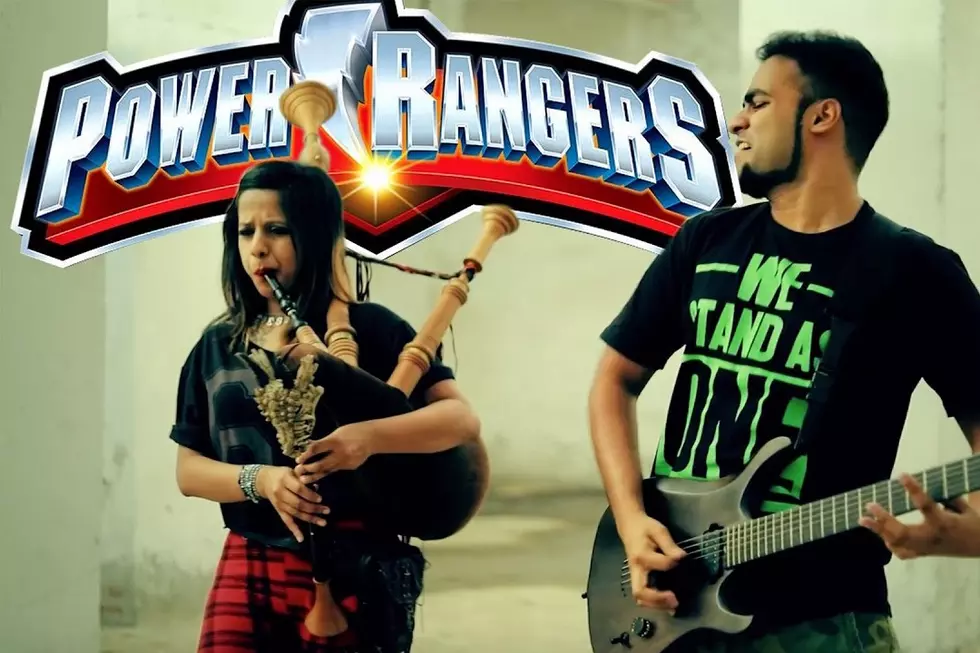 Metalheads Jam Ripping ‘Power Rangers’ Cover on Bagpipes + Guitar