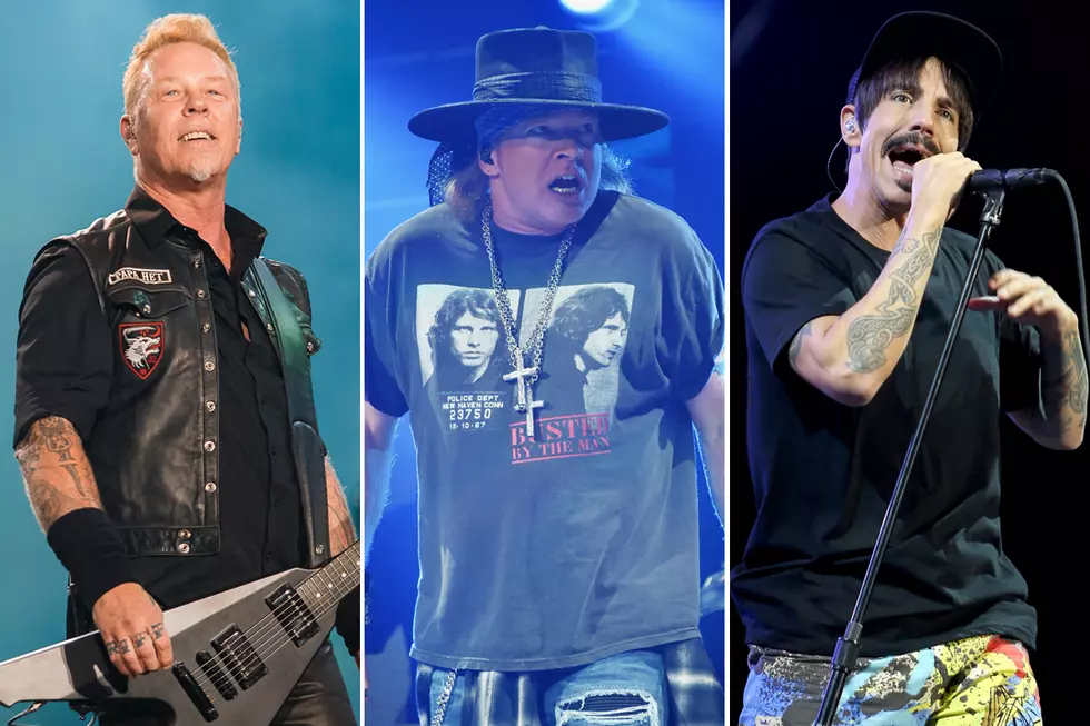 Metallica, Guns N’ Roses + Red Hot Chili Peppers Score Billboard Music Awards Nominations