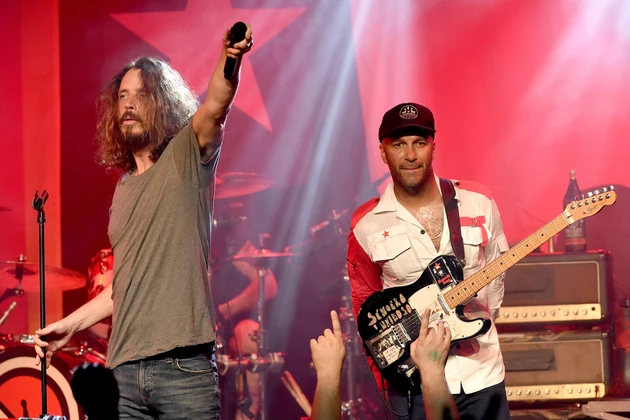 Tom Morello Hints at &#8216;Great Audioslave Material in the Vault,&#8217; Praises Chris Cornell&#8217;s Guitar Playing