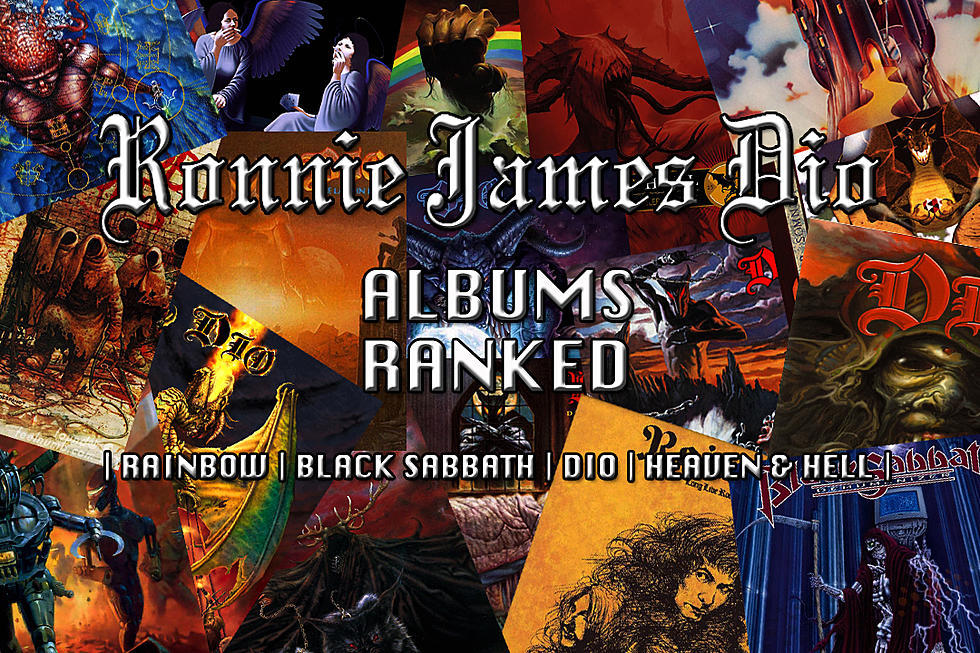 Ronnie James Dio Albums Ranked (Rainbow / Black Sabbath / Dio / Heaven & Hell)