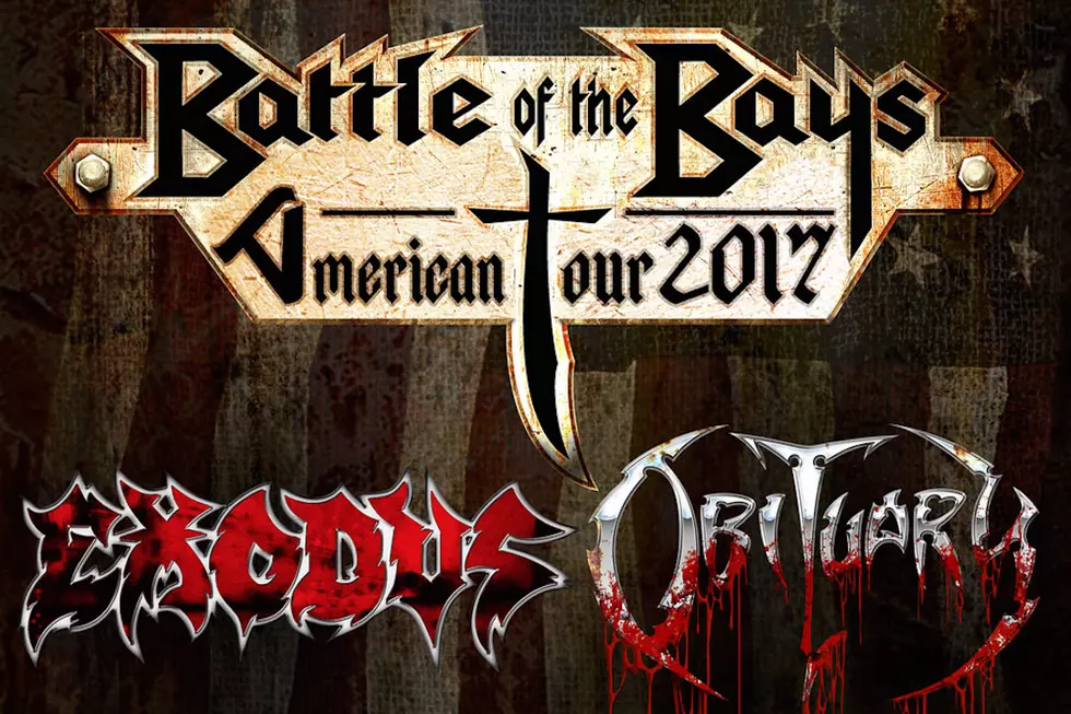 Obituary + Exodus Announce Fall 2017 'Battle of the Bays' Tour