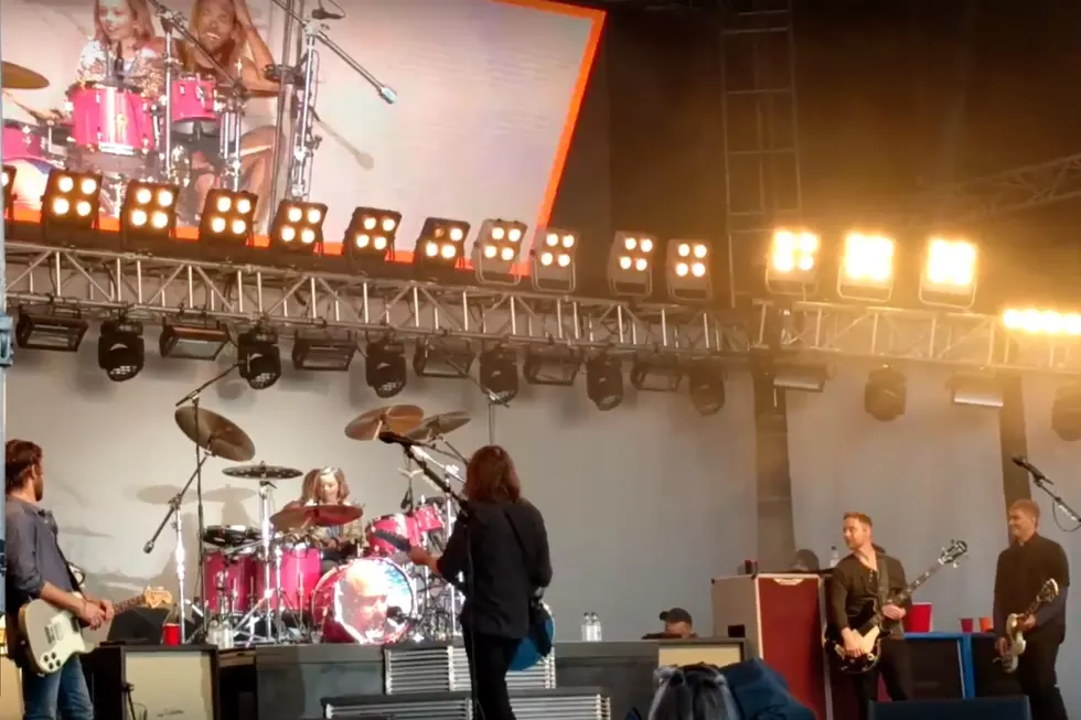 Dave Grohl’s Daughter Harper Joins Foo Fighters on Drums for Queen Cover