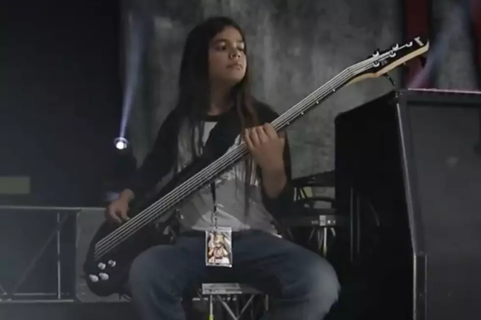 Tye Trujillo Plays Bass With Dad's Ex-Band at Suicidal Tendencies Soundcheck