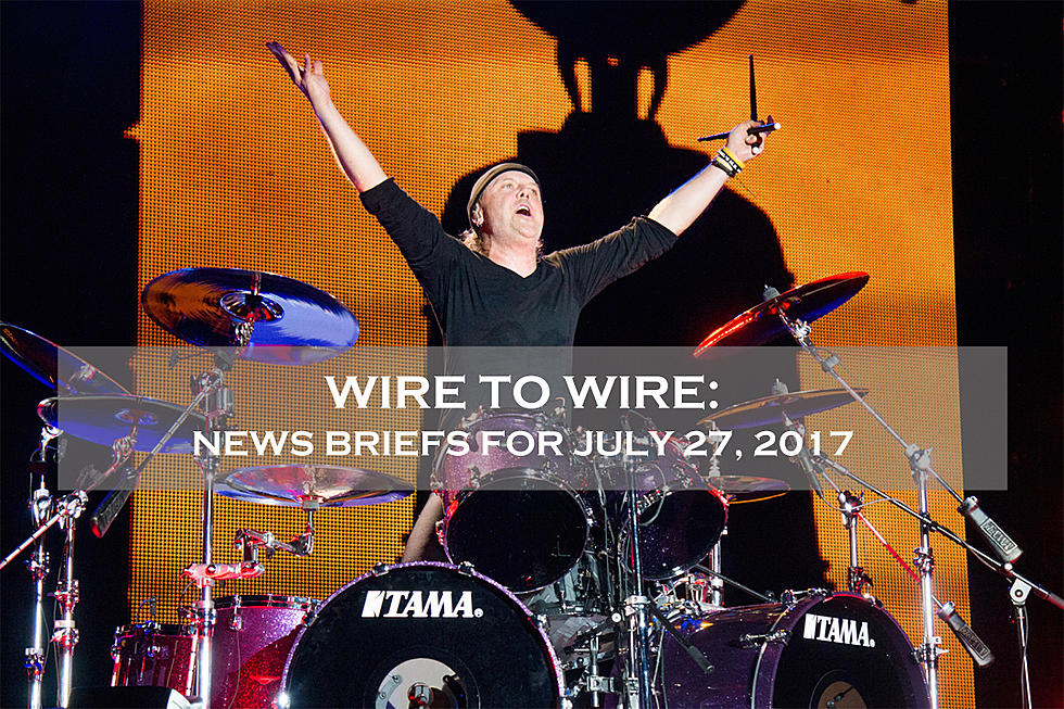 Wire-to-Wire: Lars Ulrich to Interview Metallica Bandmates + More