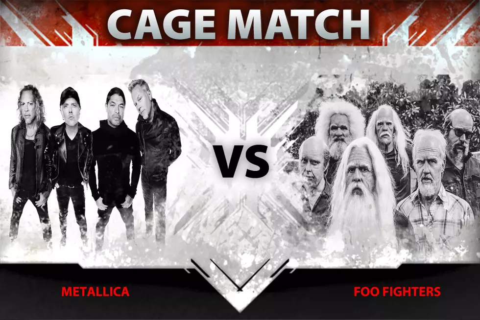 Metallica vs. Foo Fighters – Cage Match