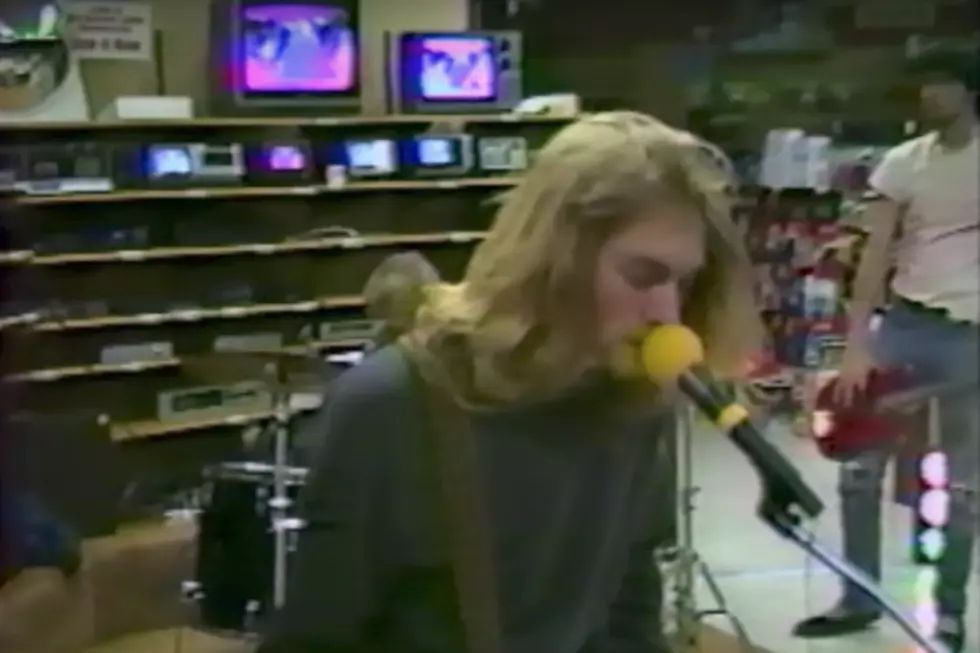 Footage Surfaces of Nirvana Playing RadioShack in 1988