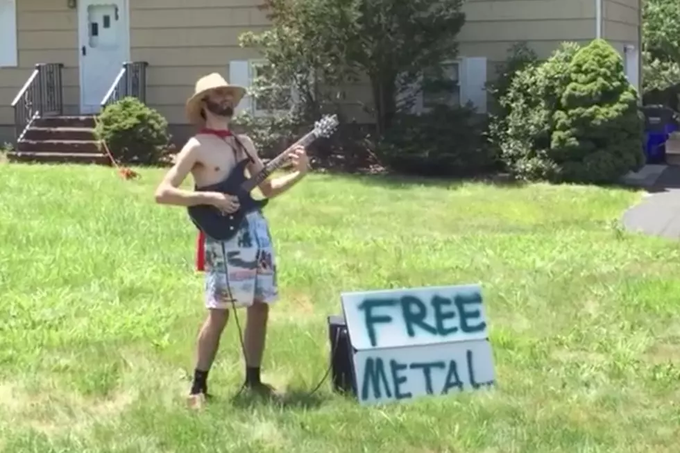 Local Hero Plays Metallica’s ‘Seek and Destroy’ on Front Lawn