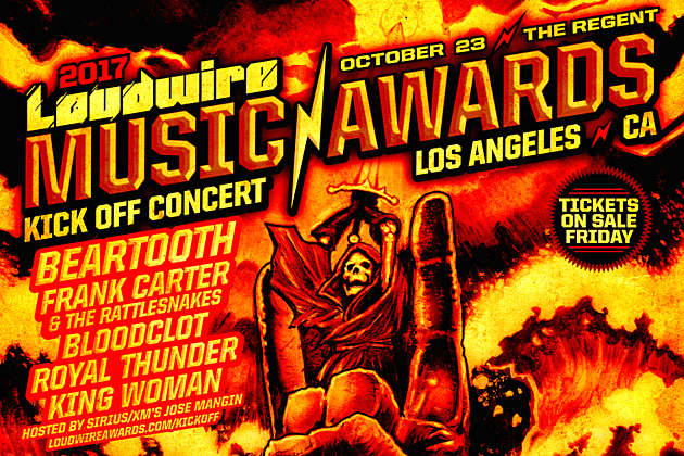 Beartooth, Frank Carter &#038; the Rattlesnakes, Bloodclot, Royal Thunder + King Woman to Play 2017 Loudwire Music Awards Kickoff Party