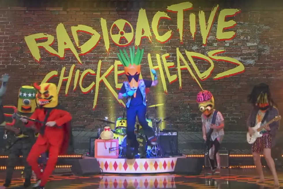 Radioactive Chicken Heads Perform ‘Surfin’ Bird’ on ‘The Gong Show’ + Get Eliminated Almost Instantly