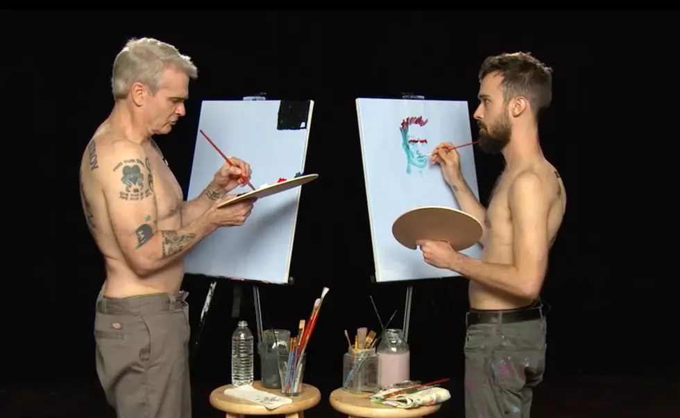 Henry Rollins Explores Artistic Side With the Shirtless Painter