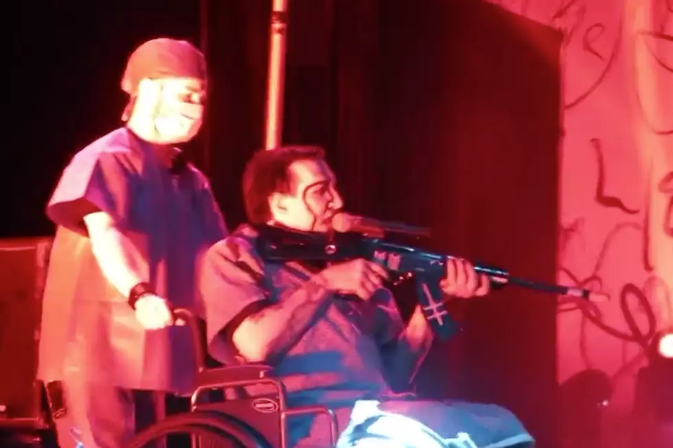 Marilyn Manson Debuts New Bassist, Points Fake Rifle at Ozzfest Meets Knotfest Crowd