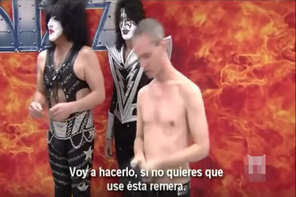 That Time KISS Demanded an Interviewer Remove Iron Maiden Shirt