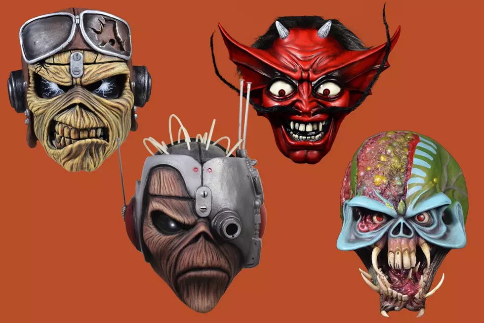 Four New Iron Maiden Masks Added to Halloween Costume Line