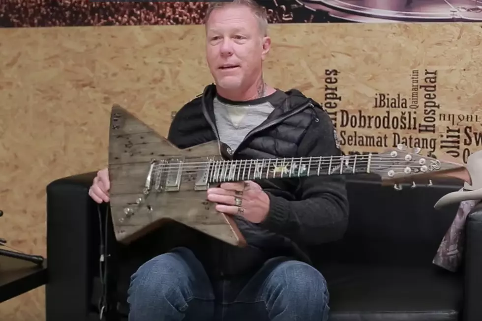 James Hetfield Reveals Origin of ‘Carl’ Guitar From Old Practice Space