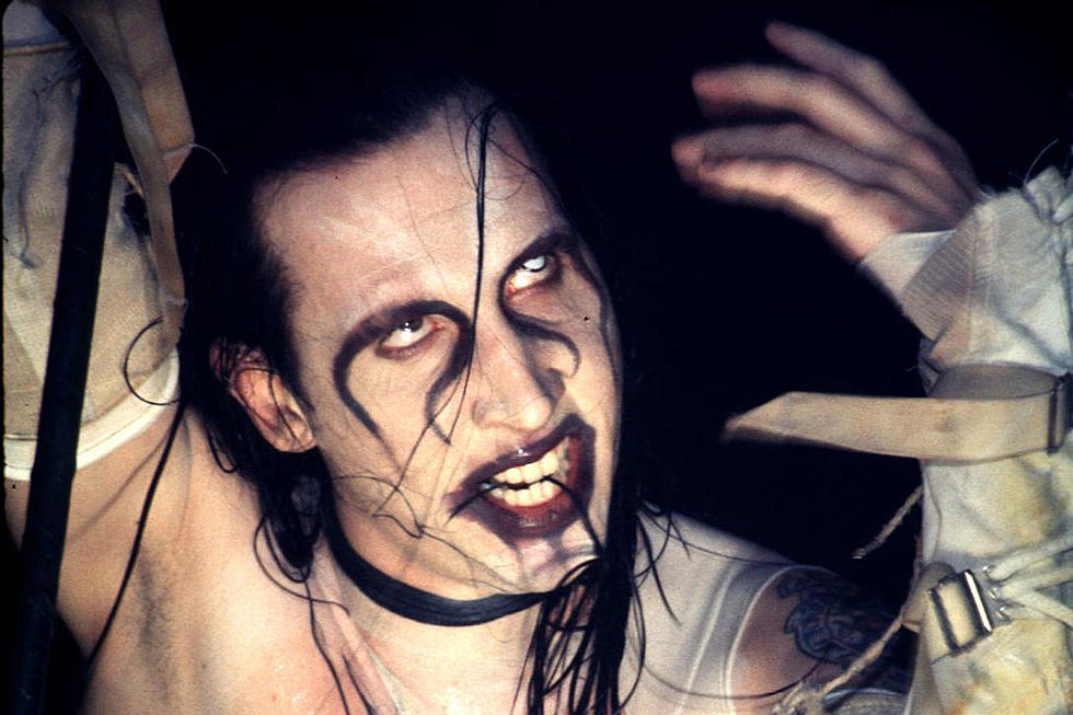 Pop Star Gets Disturbing Marilyn Manson Face Tattoo on Her Side