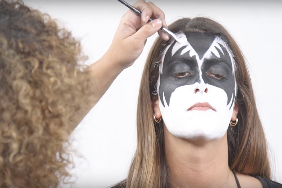 Halloween Tutorial: Gene Simmons' 'Demon' Makeup