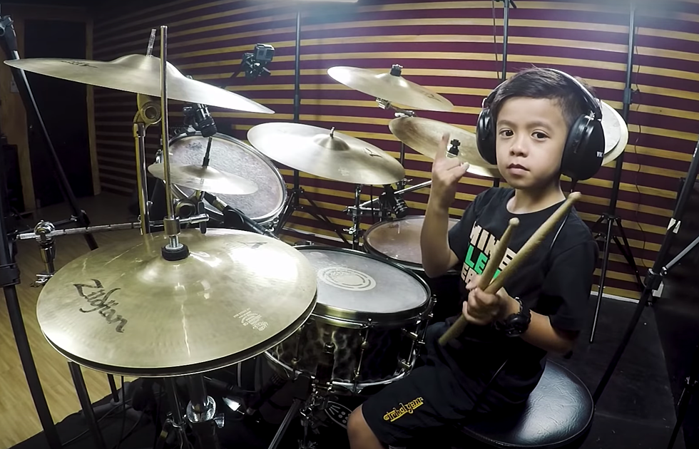 Eight-Year-Old Crushes Meshuggah’s ‘Bleed’ on Drums