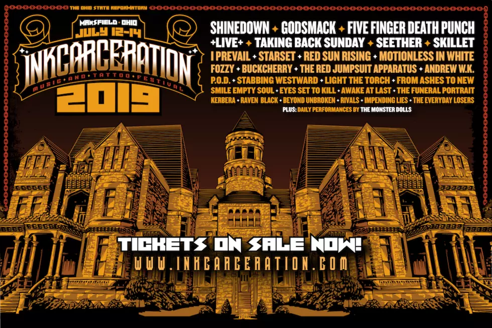 2019 Inkcarceration Music Festival Daily Lineups Revealed