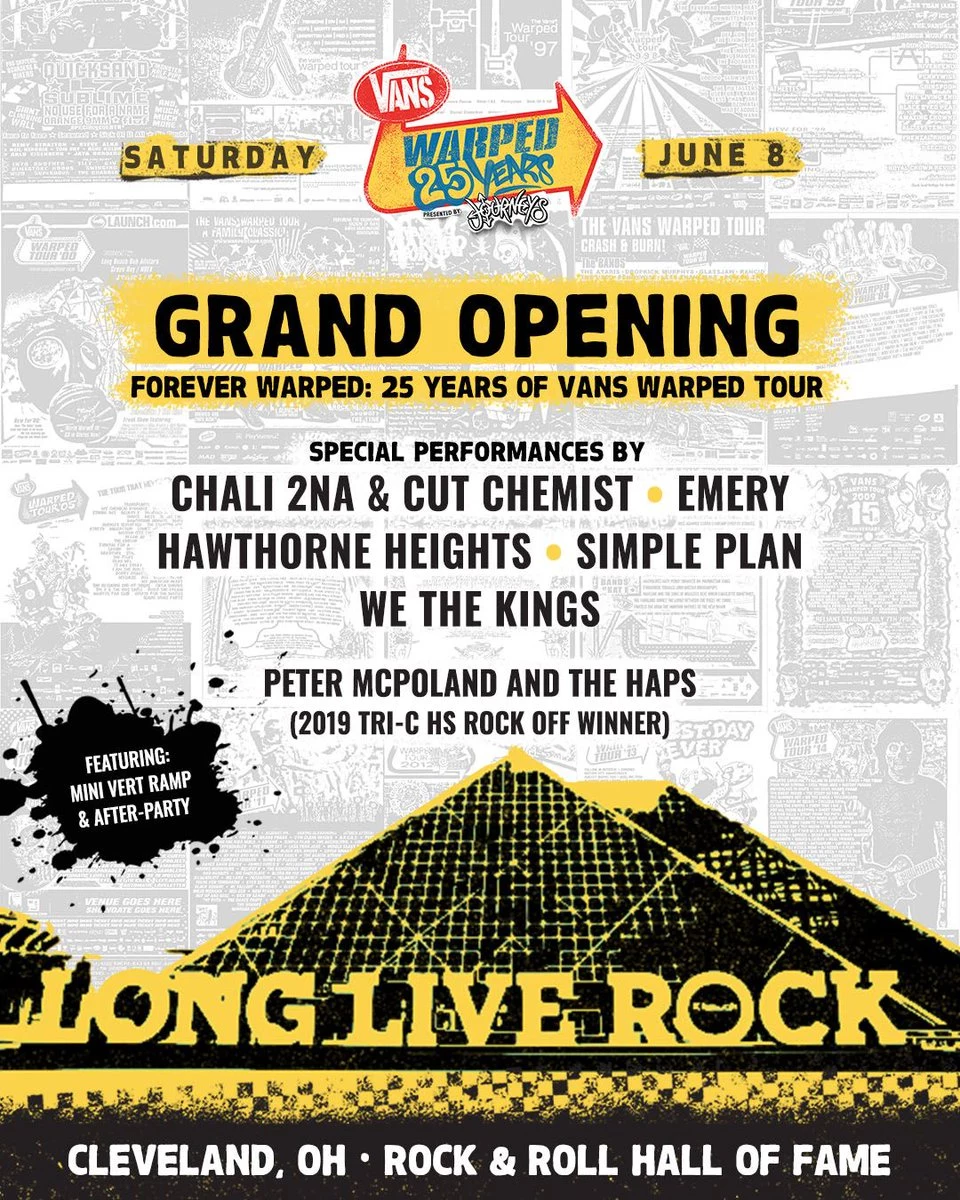 warped tour 2019 darien lake