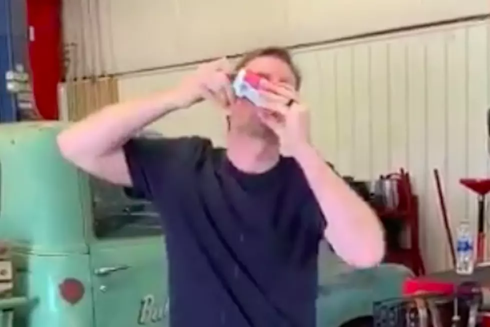 Watch Dale Earnhardt Jr. Shotgun a Beer To Panic! At The Disco