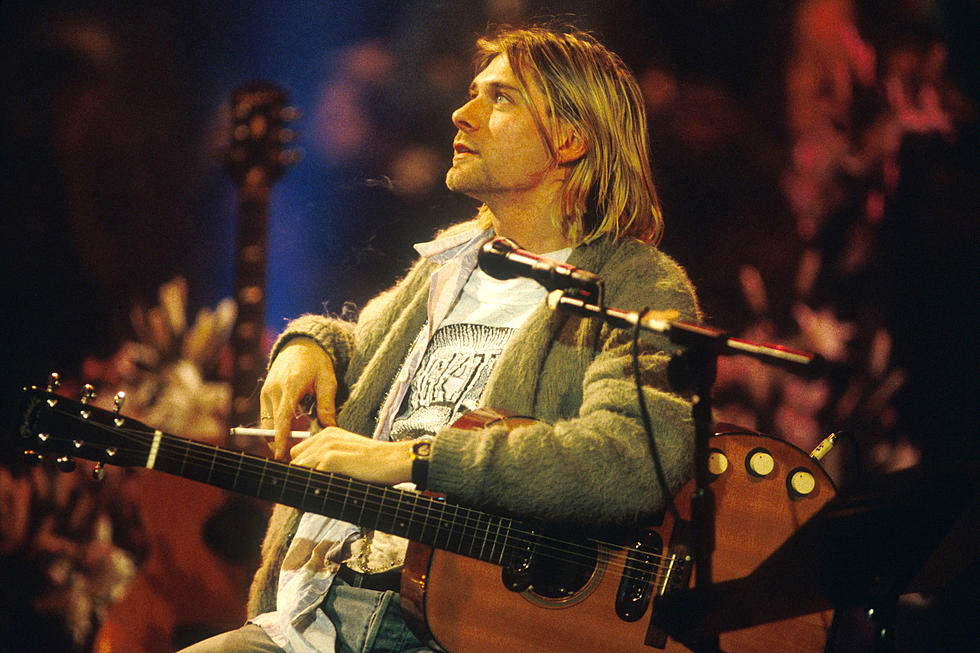 Kurt Cobain’s ‘Unplugged’ Sweater Sells for Record $334,000 at Auction