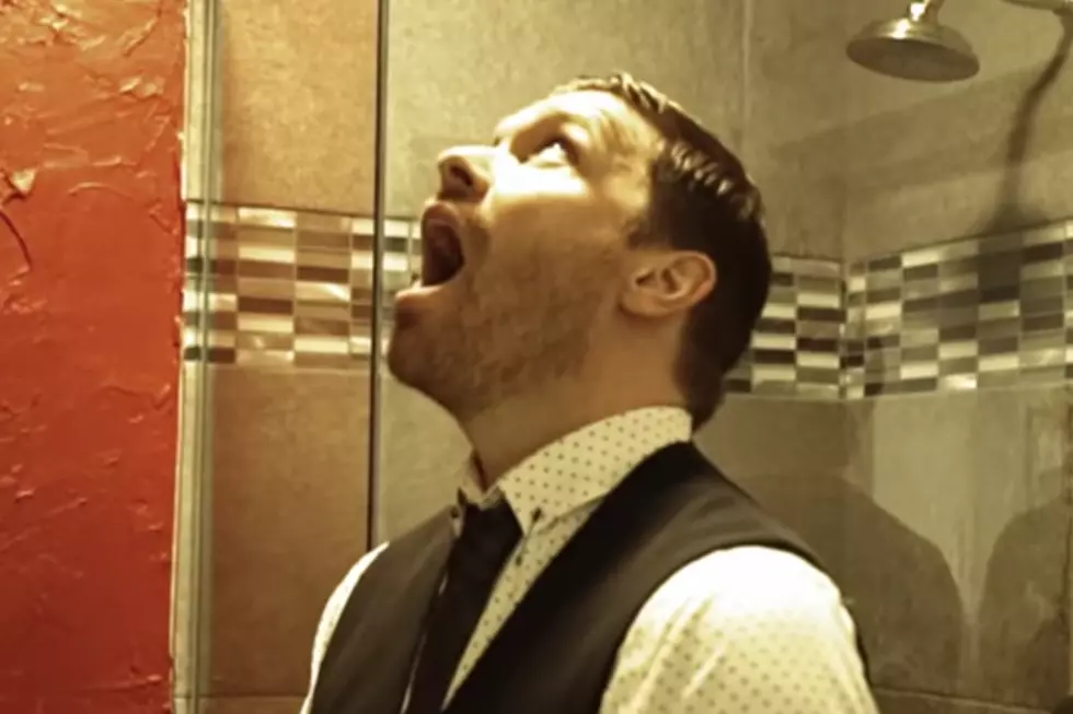 Watch Shinedown’s Brent Smith Do His Bathroom Vocal Warm-Up