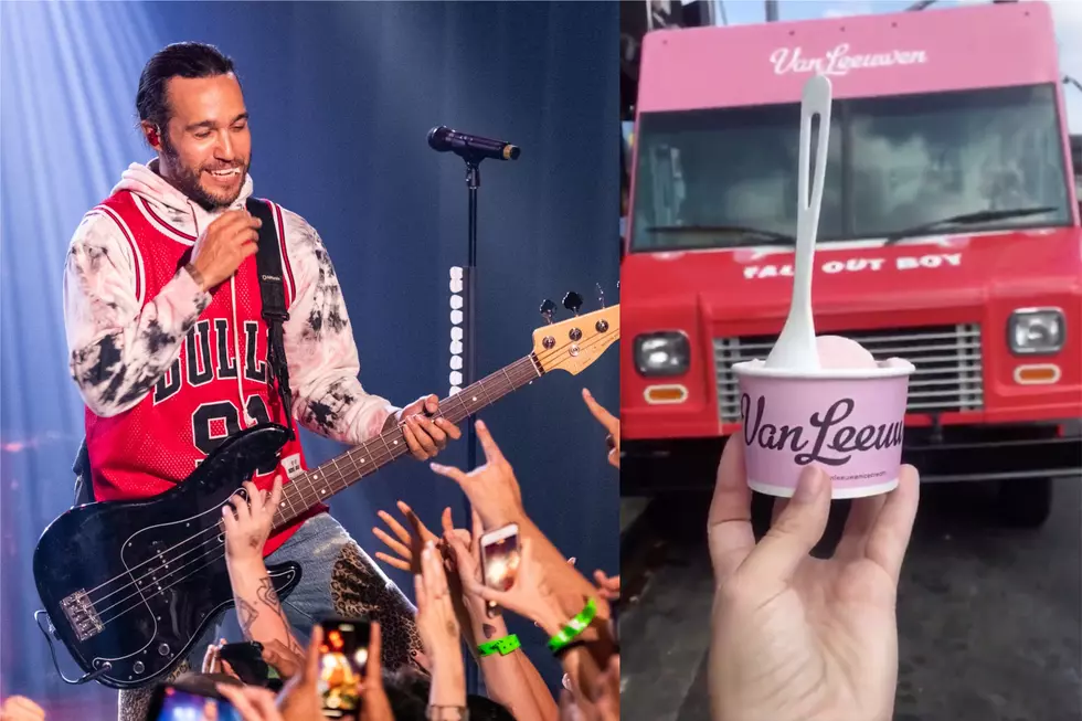 Fall Out Boy Bought an Ice Cream Truck + Served Fans From It