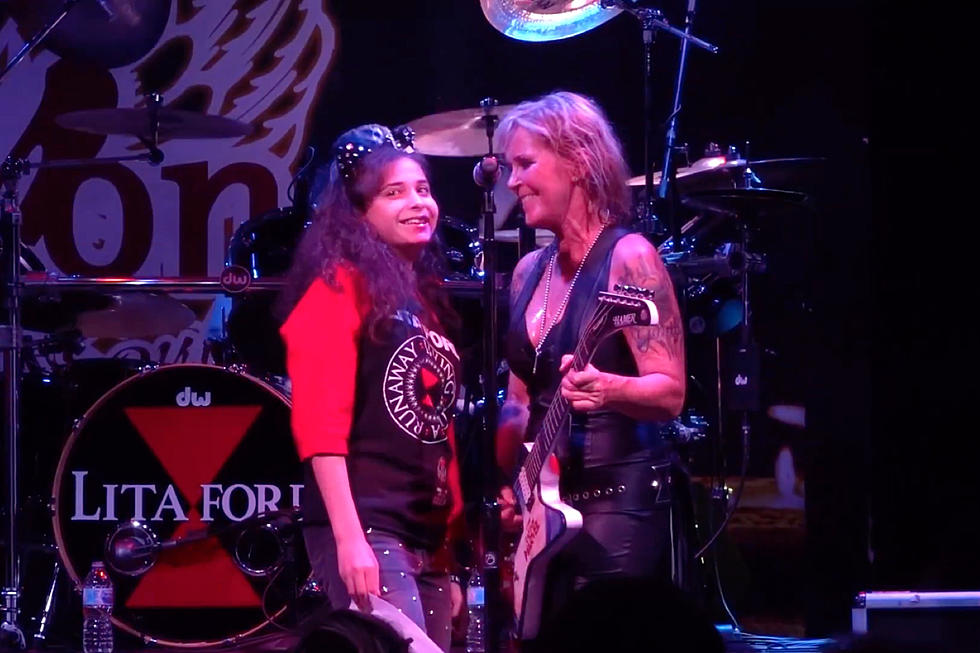 Lita Ford Invites 12-Year-Old Girl Onstage for ‘Kiss Me Deadly’ Duet