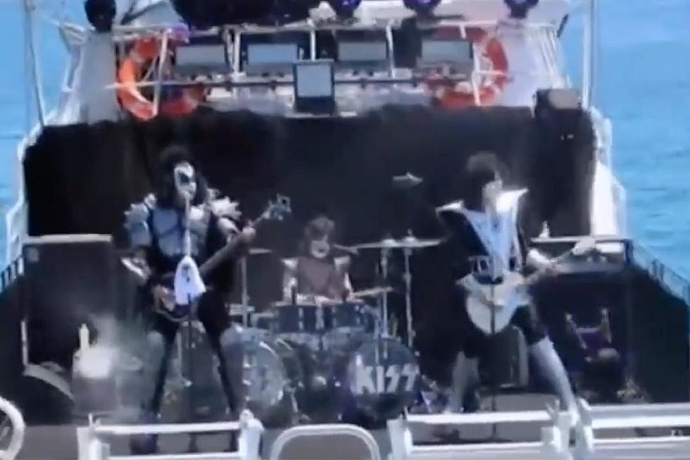 KISS Stage Mid-Sea Concert for Sharks but None Reportedly Show Up