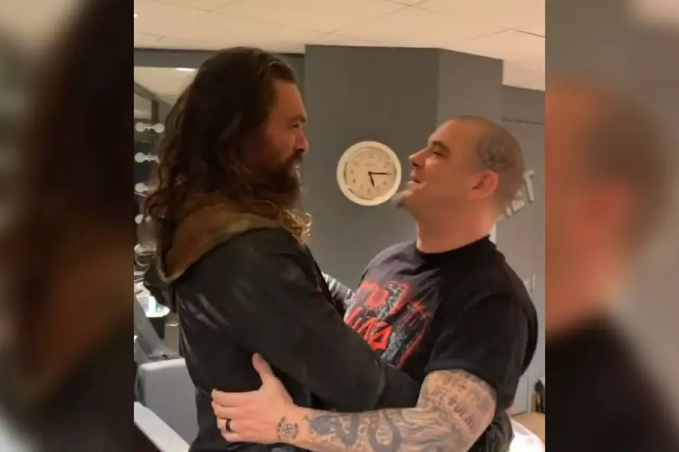 Video: Jason Momoa & Philip Anselmo Rock Out Together