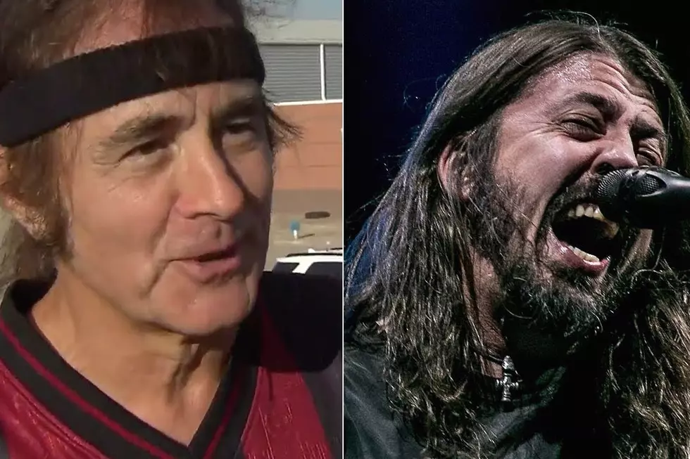 Iron Maiden's Steve Harris Once Played Soccer With Foo Fighters