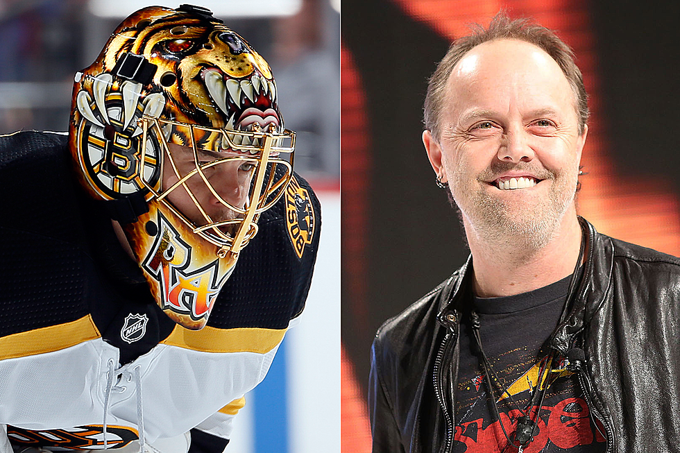 NHL Goalie Surprised With Metallica Drum Set for 500th Game