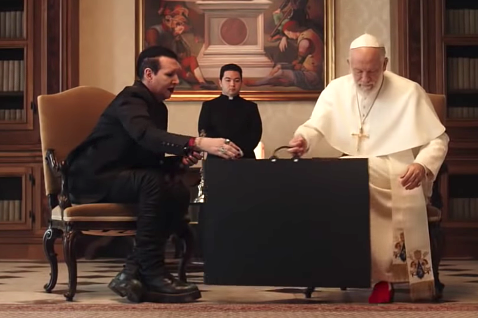 Watch Marilyn Manson’s Cameo on ‘The New Pope’