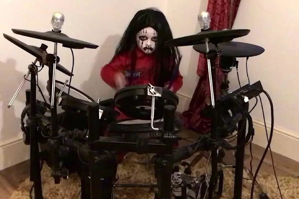 Watch This Slipknot Drum Cover by Viral 5-Year-Old Phenom