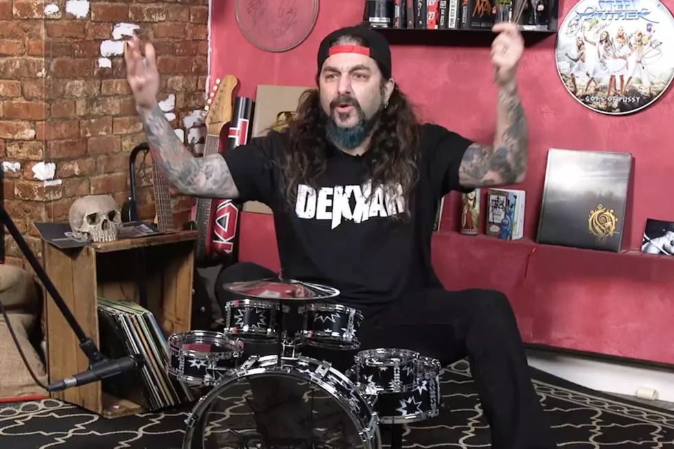 Mike Portnoy Plays His Favorite Neil Peart Songs on Kids Drum Kit