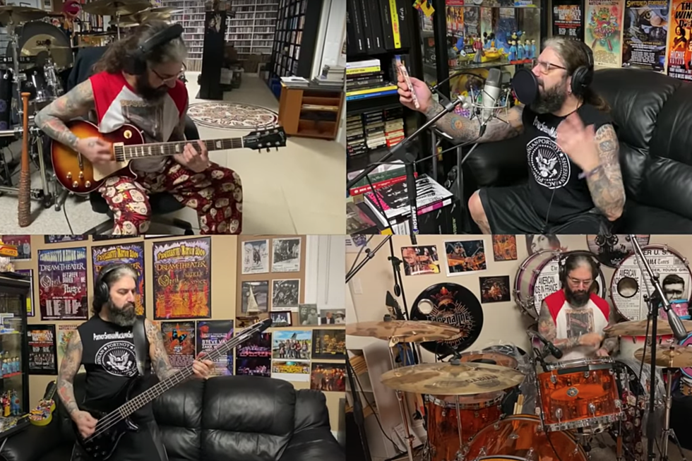 Mike Portnoy Plays Every Instrument on Quarantined Ramones Cover