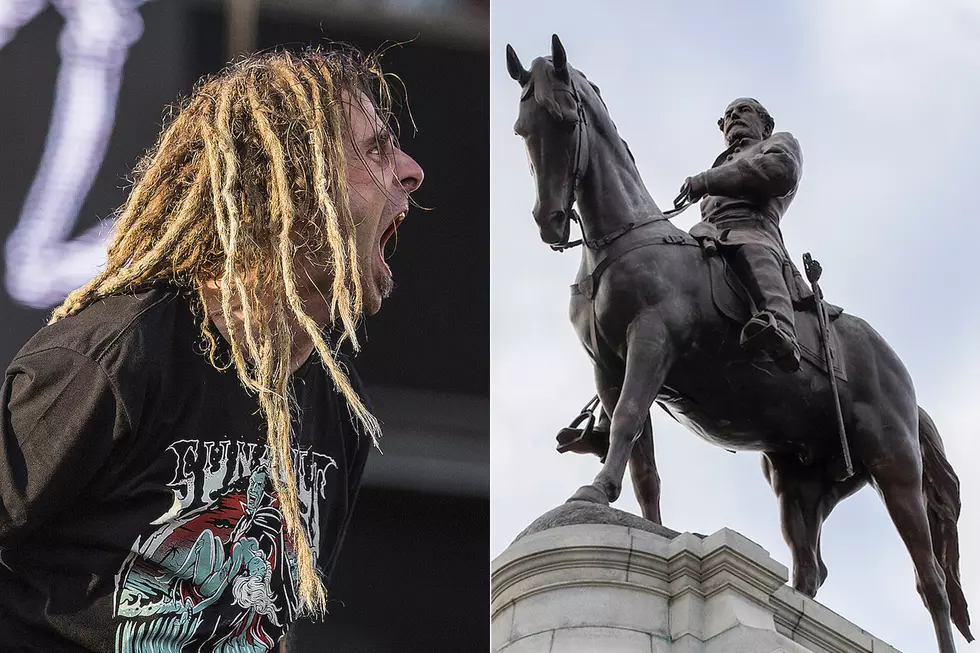 Lamb of God’s Randy Blythe: Graffitied Confederate Statues Belong in Museums