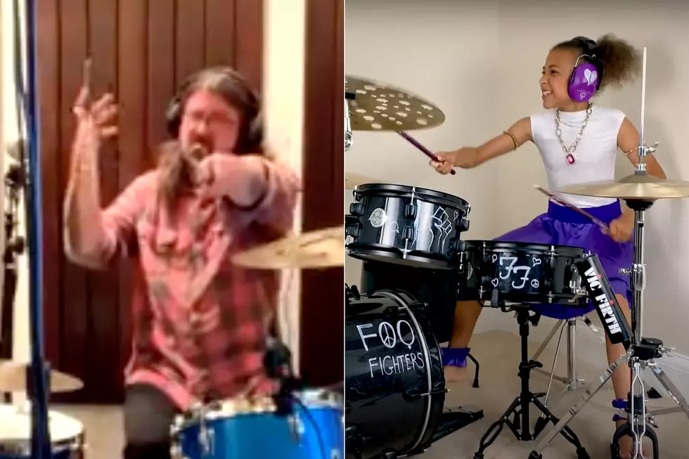 10-Year-Old Challenges Dave Grohl to Drum Off, He Accepts