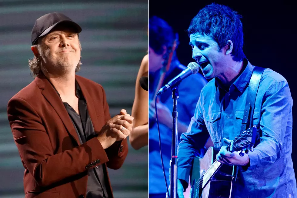 Metallica's Lars Ulrich Once Worked Lights for an Oasis Show