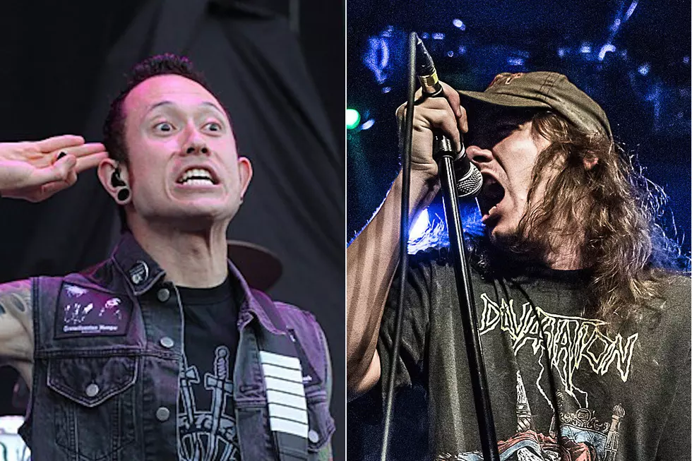 Trivium Honor Riley Gale With Power Trip Cover During Livestream Show