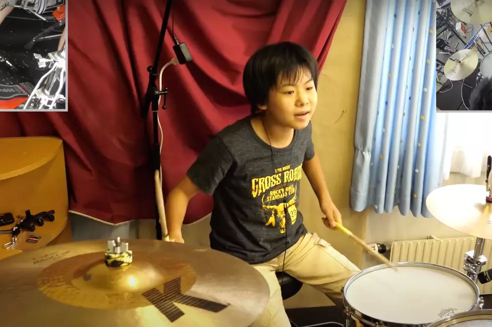 Watch 10-Year-Old Drum Prodigy Yoyoka Master Rush’s ‘YYZ’